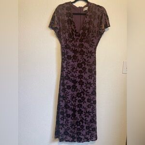 Velvet Midi Dress